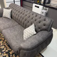 مبل ۸ نفره چستر به همراه میز عسلی، نهارخوری ۶ نفره|مبلمان خانگی و میز عسلی|پردیس, فاز ۳|دیوار