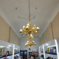 لوستر سلطنتی دو طبقه نصف قیمت کارخانه|لوستر و چراغ آویز|زابل, |دیوار