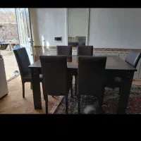 میزنهارخوری شیک وتمیز|میز و صندلی غذاخوری|شاهیوند, |دیوار