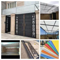 پوشش سقف سایبان پارکینگ فایبر پلی کربنات