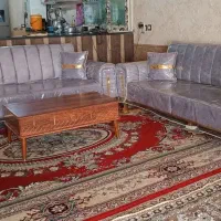 مبل 8/10نفره تخت خواب شو (کاملا نو و سفارشی)