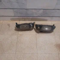 یه جفت چراغ جلو دودی پراید .|قطعات یدکی و لوازم جانبی|زنجان, |دیوار