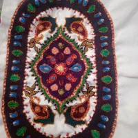 پته ودوخت پته و تعدادی پته اماده|صنایع دستی و سایر لوازم تزئینی|بم, |دیوار