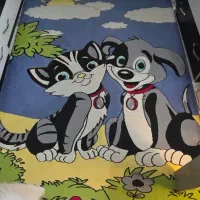 فرش اتاق کودک ضد حساسیت بدون پرز  و جنس ترک