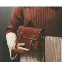 کیف دوشی چرم دستدوز