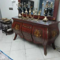کنسول واینه منبت کاری معرق
