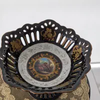 میوه خوری پایه دار سرمه ای|ظروف سرو و پذیرایی|رشت, گلباغ نماز|دیوار