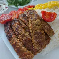 کباب تابه ای گوشت ۱۰۰ درصد گوشت خالص