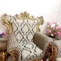 مبل سلطنتی ۱۱ نفره با شاه نشین|مبلمان خانگی و میز عسلی|قرچک, باقرآباد|دیوار