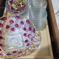 سینی چوبی (کار دست)|ظروف سرو و پذیرایی|شیراز, لشکری‎|دیوار