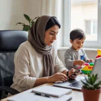فرصت شغل آنلاین برای خانهای خونه