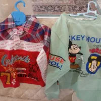 تعدادی لباس بچگانه نو یک سوم قیمت فاکتور