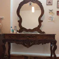 تخت و میز ارایش قدیمی|تخت و سرویس خواب|قم, بکایی|دیوار