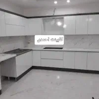 کابینت دو پله ترکیبی هایگلاس کدv202