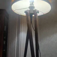 آباژور پایه چوبی|چراغ خواب و آباژور|رشت, منظریه|دیوار