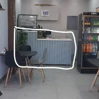 دکور مغازه میز پیشخوان ،دخل مغازه و کابینت وسایل