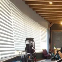 پرده زبرا ۱.۸۸ متر عرض و 2.65 متر ارتفاع