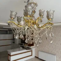 لوستر کریستال|لوستر و چراغ آویز|اصفهان, دشتستان|دیوار