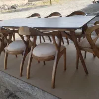 صندلی غذا خوری  تمام چوب جنگلی  اسپرت  از تولیدی