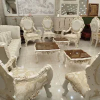 مبل کلاسیک سلطنتی ابزاری فلورانس ۹نفره نهارخوری ۸|مبلمان خانگی و میز عسلی|شیراز, دوکوهک|دیوار