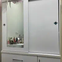 کمد چوبی سفید