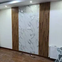 قاب بندی تی وی وال/ نصب تخصصی ماربل شیت/ترمووال|خدمات پیشه و مهارت|رشت, شهرک قدس|دیوار