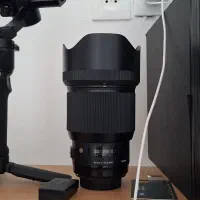 لنز دوربین سیگما 85mm اف ۱.۴ مانت کانن