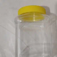 جار ظرف پلاستیکی دوکیلویی مربا .ترشی.