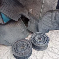 دو عدد رینگ پراید سالم وکفشپو پراید