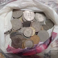 تعدادی سکه ریال ایران|کلکسیون سکه، تمبر، اسکناس|مشگین شهر, |دیوار