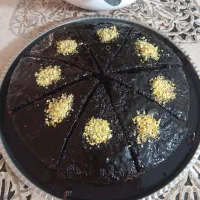 کیک خیس شکلاتی کافه ای تازه و بهداشتی خانگی
