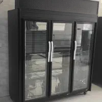 یخچال 3 درب مشکی|فروشگاه و مغازه|شیراز, شهرک گلها|دیوار