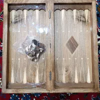 تخته نرد و شطرنج چوب گردو سنندج