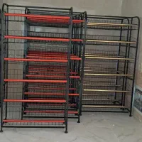 شلف و کتابخانه فلزی|کتابخانه، شلف، قفسه‌های دیواری|تبریز, |دیوار