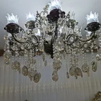 3 عدد لوستر 8 شاخه|لوستر و چراغ آویز|خنداب, |دیوار