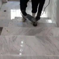 کفسابی و نظافت راه پله و ساختمان