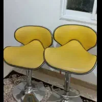 دو عدد صندلی کانتر