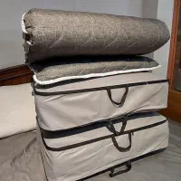 تشک زمینی مسافرتی و مهمان و بالش