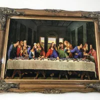 تابلو فرش شام اخر