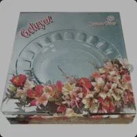 ۲ دست پیش دستی بلور کاوه مدل گلایل