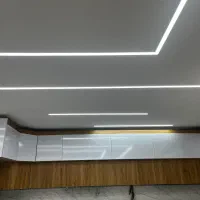 کابینت ام دی اف (سفید و طرح چوب)