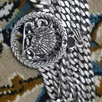 زنجیر و پلاک نقره کارتیر|جواهرات|پاکدشت, پاکدشت (مامازند)|دیوار