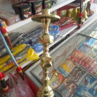 ۲ عدد قلیان جدید و تعدادی تنه برنجی و چوبی|کافیشاپ و رستوران|قم, شاد قلی|دیوار