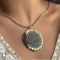 زیورآلات واکسسوری هندی برنجی/ورشو/اروپایی