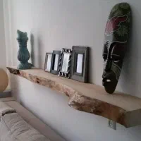 شلف چوب طبیعی