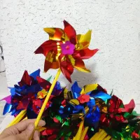 فرفره بچگانه در دو مدل کاغذی و زرورقی
