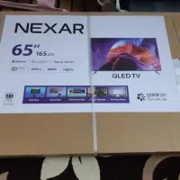 تلویزیون نکسار ۶۵ اینچ QLed کاملا نو و آکبند