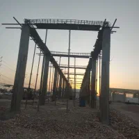 اسکلت  بتنی و شناژبندی سید