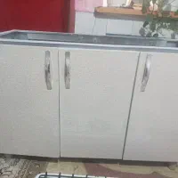 کابینت زیر سینک آشپزخانه نو وگاز تخت ۳شعله کارکرده|اجاق گاز و لوازم برقی پخت‌وپز|محمدشهر, کوی بهار|دیوار