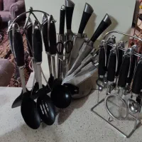 سرویس چاقو و ابزار آشپزخانه و سرویس ملاقه